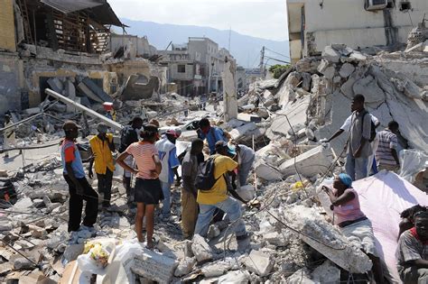 gevolgen aardbeving haiti 2010